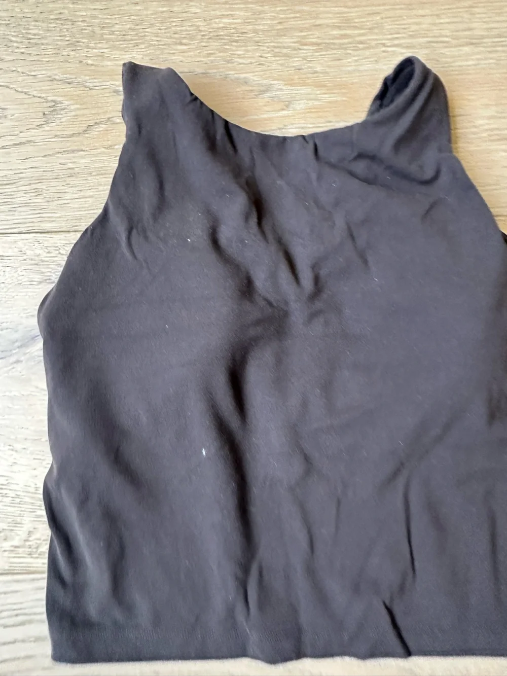 Athleta Purpose Crop Sports Bra D-DD+ Truffle XS